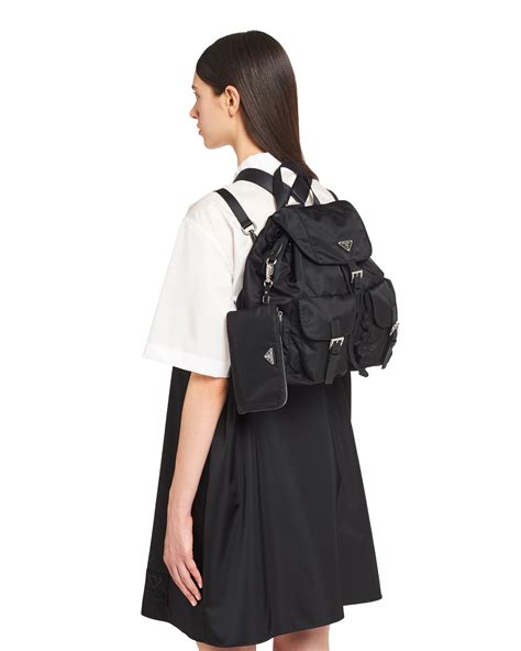 prada backpack small vs medium|prada unisex backpack.